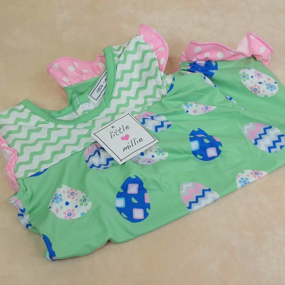 'LITTLE MILLIE' RUFFLE ROMPER - Picture 11 of 14
